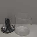 Black Modern Semi Flush Mount Ceiling Light,Rustic Ceiling Light Fixture for Closet Hallway Entryway,Matte Black Finish (1 Pack)