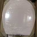 Bemis 500EC 063 Toilet Seat with Easy Clean & Change Hinges, 1 Pack Round, Venetian Pink