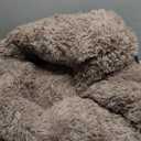 Dog Beds Large Sized Dog and Cats, 32in Pet Beds for Large Pet, Washable Indestructible Extra Large Dog Bed (Brown, 32.0"L x 32.0"W x 8.0"Th)