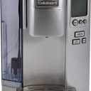 Cuisinart Coffee Maker, Single Serve 72-Ounce Reservoir Coffee Machine, Programmable Brewing & Hot Water Dispenser, Stainless Steel SS-10CGR, Light Grey