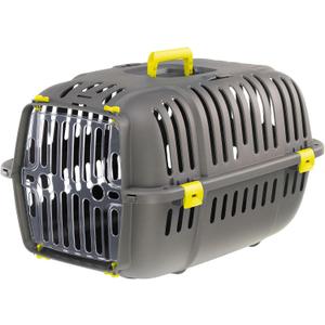 Ferplast Jet Pet Carrier: Value Dog Carrier Suitable for XS Dog Breeds & Small Cats, Assembled Dimensions: 22L x 14.5W x 13H inches, Green, (73043039PBUS)