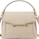 BOSTANTEN Crossbody Bags for Women Vegan Leather Small Purse with Top Handle Shoulder Handbags for Everyday Use (Apricot)