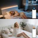 PAUTIX COB LED Strip Lights 2700K-6500K CCT Tunable White 24ft UL-Listed Dotless LED Lights Super Bright Dimmable 24V LED Tape Light with APP/RF Remote Control,Under Cabinets Bedroom Kitchen Lighting