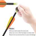 Carbon Arrow Hunting Arrows with 100 Grain Removable Tips for Archery Compound & Recurve & Traditional Bow Practice Shooting (Pack of 12)