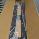 Dog Gate Indoor,18"-45" Adjustable Extra Wide Metal Short Dog Gate to Step Over, 14" Tall Small Pet Gate with 3 Extension Kits, Pressure Mounted for Doorways & Stairs Black