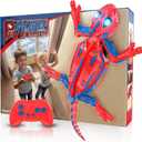 Wall Climbing Remote Control Chameleon, Remote Control Robot Kids Toys, 360 Rotating RC Stunt Car with Light, Rechargeable RC Robot Toys for 3-12 Year Old Boys Kids