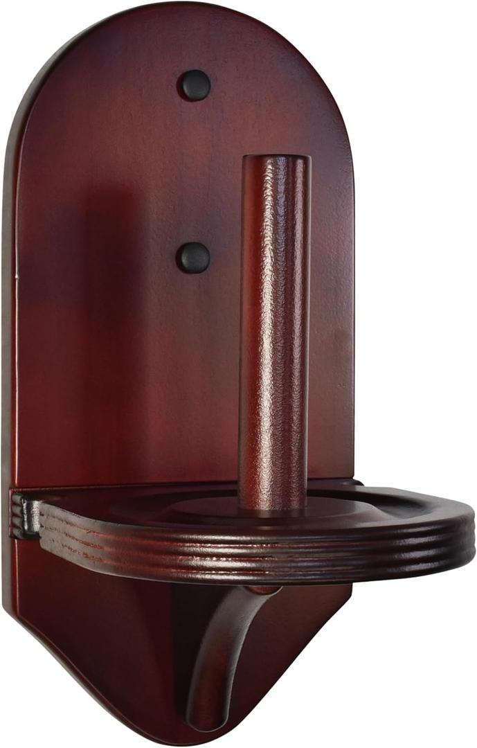 Pool Hand Chalk Holder - Elegant Cone Chalk Holder - Extra-Sturdy Pool Chalk Holder - Wall Mounted Pool Table Chalk Holder with Beveled Edge and Hardware - Pool Table Accessories