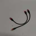 Vienceen 6 Inch Type C to Lightning Cable, Braided 0.5ft iPhone USB C Cord [MFi Certified], 2 Pack Short Lightning to USBC Cable for iPhone 14/13/12/11, iPad mini