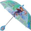 Disney Kids Umbrella, Frozen/Princess/Minnie Mouse Toddler and Little Girl Rain Wear for Ages 3-6