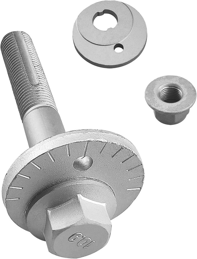 FANLIDE Rear Camber Adjustment Eccentric Bolt Kit DG9Z-5K978-A 7T4Z-5K751-A W716343-S440, Compatible with Ford Edge Fusion Mustang and Lincoln MKX MKZ