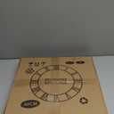 1st owned Wall Clock for Living Room -16" Silent Non Ticking, Battery Operated, Black Metal, Antique Wood Clocks for Farmhouse, Dining Room, Bedroom, Kitchen Clock Wall Decor- Arabic Numerals