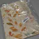 Fall Watercolor Leaves Placemats Set of 4, Autumn Botanical Leaf Dining Place Mats Table Decor, Farmhouse Rustic Home Kitchen Decoration 12 x 18 Inches