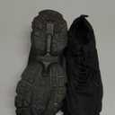 Women's Work Safety Shoes, Comfortable and Stylish Steel-Toed Footwear, Anti-Smash and Anti-Puncture Labour Insurance Shoes, Lightweight and Breathable Adventure Protection Sneakers(Black,6.5)