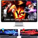 GWALSNTH 32000 in 1 Pandora Box 60S Arcade Games Console,1280X720 Display,Search/Save/Hide/Pause Games,Two Separate joysticks,1-4 Players