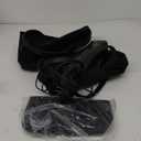 Leg Massager with Heat and Compression, Leg Compression Massager with 6 Modes, 3 Intensity and 2 Heat for Edema, Leg Massager for Circulation and Pain Relief, Gifts for Mom Dad (Black)