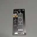 GE 4-Device Universal Remote Control, Designer Series, Brushed Nickel/Silver, 33709