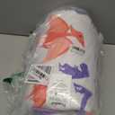 Primlect Thickened Toddler Nap Mat with Removable Pillow and Minky Blanket, Extra Large 55''x35'' Sleeping Bag, Washable, Roll up, Perfect for Daycare, Preschool, Kindergarten, Boys and Girls Dinosaur (Purple)