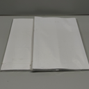 Juvale Self-Adhesive Label Sticker Sheets (8.5 x 11 in, White, 48-Pack) Set of Two