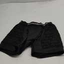 COOLOMG Youth Boys Sliding Shorts with Athletic Cup Compression Shorts for Baseball Football Lacrosse (Medium, Black)