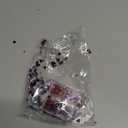 3D Heart Nail Art Glitter Sequins for Valentine, Red Black Mixed Holographic Sparkles Love Heart Shape Flakes Sticker Confetti Glitter Nail Decals for Nail Decoration DIY Crafts