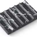 Real Luxurious Natural Marble Soap Dish for Shower,soap Dish for Bathroom,Non-Ceramic/Non-Resin Stone soap TrayBlack