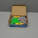 SpringFlower Cardboard Cutter for Kids, 129 PCS Cardboard Tools for Kids, STEM Educational Construction Kit Toys for Boys Girls, DIY Safe Cutting Creative Craft Kit, Gift Birthday for Boys Girls