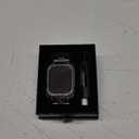 MioHHR Stainless Steel Band and Case Compatible with Apple Watch Band 42mm Series 11 10, Men Metal Protective Bumper Cover for iWatch 42mm Series 11/10, Silver