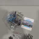 Supet Dog Prong Collar, Adjustable Dog Pinch Training Pinch Collar with Quick Release Buckle for Small Medium Large Dogs(Packed with One Extra Links) (Metallic)