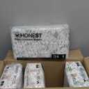 The Honest Company Comfort Dry Disposable Diapers for Sensitive Skin, Hypoallergenic, All The Alpacas + Turtle Time, Super Club Box Size 1 (814 lbs), 136 Count