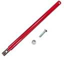 Auger Extension 18" Red Steel Structure Fits All powerheads with a 7/8 Connection