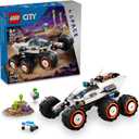 LEGO City Space Explorer Rover and Alien Life Toy, Space Gift for Boys and Girls Ages 6 and Up with 2 Minifigures, Robot and Extraterrestrial Figures, Pretend Play STEM Toy, 60431
