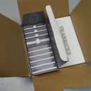 CATEARED Diamond Art Storage 2-in-1 Stackable Diamond Art Trays With Lids, Craft and Bead Storage Organizer & Line-Up, Box Package (random color, 30 piece Tray Kit)