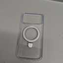 TORRAS Ostand Magnetic for iPhone 17 Pro Max Case, Fit for MagSafe, Sturdy Stand, Military Grade Drop Tested, Camera Control Button, Clear Slim Soft Edge Case for iPhone 17 Pro Max 6.9", Clear