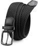 0CHAOREN Mens Belt - Braided Stretch Golf Belt for Men 1 3/8"- Gift for Golf Pants Casual Shorts Jeans,26-30