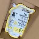 J.R. Watkins Gel Hand Soap Refill, Moisturizing Hand Wash, Formulated with Plant-Based Cleansers, Alcohol-Free, Cruelty-Free, Lemon, 34 Fl Oz, 2 Pack