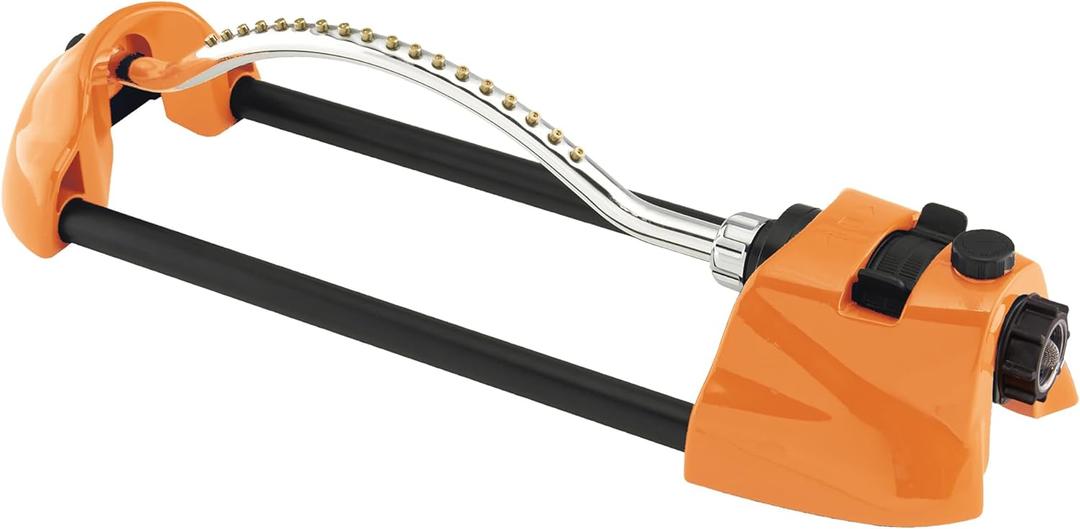 Dramm 15002 ColorStorm Premium Metal Brass Nozzle Jets, Orange Oscillating Sprinkler