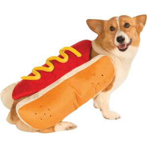 Rubies Hot Dog Pet Costume for Themed Parties and Halloween, Large, (Pack of 1)