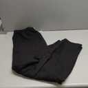 Hanes Men's EcoSmart Sweatpants, Athletic Lounge Pants with Pockets, Open Hem Bottom, Fleece Pants (Large, Black)