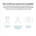 Google Nest Thermostat - Smart Thermostat for Home - Programmable Wi-Fi Thermostat - Charcoal