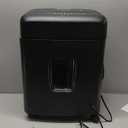 Amazon Basics 15-Sheet Cross Cut Paper Shredder for Home and Office, CD/Credit Card Shredder with 6 Gallon Wastebasket, Black