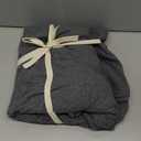 SONORO KATE 100% Egyptian Cotton Duvet Cover King Size, 1000 Thread Count Sateen Duvet Cover, Soft, Breathable Cotton Comforter Cover with Hidden Zipper Closure - 3 PC (Dark Grey,King)