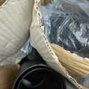 Amazon Basics Low Back Office Chair, Breathable Mesh, Height Adjustable, Padded Seat, Rolling Wheels, Swivel, Back Support, Sturdy, 21.25" D x 22.5" W x 38" H, Black