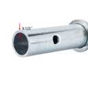 Connecting Rod 1-3/8" OD x 9" L Heavy Duty Scaffolding Coupling Pin with 1/4" Collar - 4 Pack