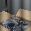 Pamo Babe Compact Pack and Play - Portable Crib for Baby, Lightweight Foldable Travel Playard with Mattress Pad & Carry Bag, Safe Breathable Travel Bed for Home, Trips & Family Visits, Cute Pattern (Grey)