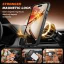 TONGATE for iPhone 17 Pro Case with 360 Spin Magnetic Stand, [Compatible with MagSafe][Military-Grade Protection] with Screen Protector & Camera Control Cover for iPhone 17 Pro, Black