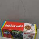 Franklin Sports Franklin Field Day Tug of War Rope with Flag for Kids and Adults - Perfect for Team Building - 20ft Long,Brown