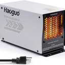 Boat Engine Compartment Heater, Haoguo 500W Self-Regulating PTC Bilge Heater (40F ON/50F OFF) with Waterproof Fan, Prevents Pump & Engine Damage, Ideal for Winter Storage, Grey (gray)