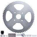60tooth Sprocket 40 41 420 Mini Bike Rear Drive Sprocket 40mm Bore for CT200U BT200X CT200U-EX Coleman Baja Warrior Heat Massimo MB165 MB200 196cc 200cc 6.5hp Powersports Mini Bike Parts