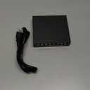 6 Port Mini PoE Switch with 4 PoE+, 2 Uplink, 10/100Mbps Ethernet, 65W 802.3af/at PoE, Fanless Metal Plug & Play PoE+ YuLinca Network Switch