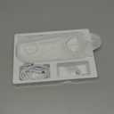 3 in 1 Fast Wireless Charger Stand for iPhone, Foldable Travel Charging Station for Magsafe for iPhone 17/Air/16/15/14/13/12 Series, Apple Watch Series, AirPods pro/2/3/4, Gifts for Women Men (Silver)